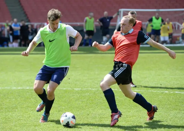 Framed Print : Arsenal Retail Football Tournament at Emirates Stadium, May 15, 2014