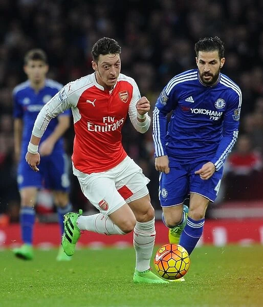 The Arsenal Rivals: A Clash of Talents - Ozil vs. Fabregas, Arsenal v Chelsea, 2015-16