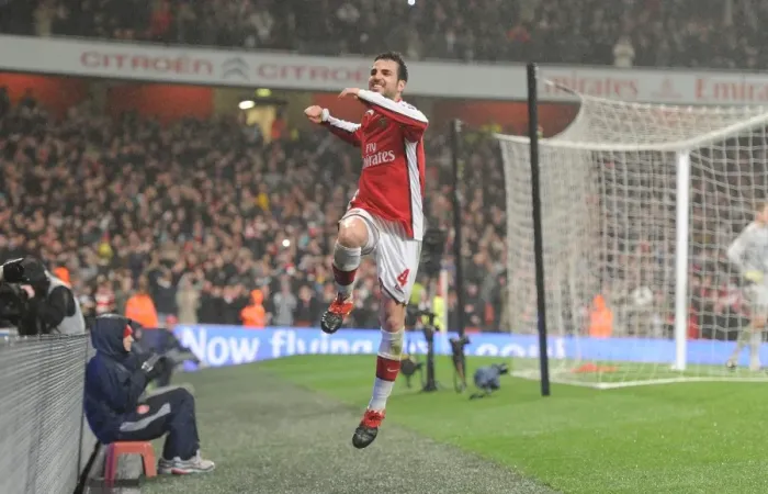 Framed Print : Arsenal Soars Ahead: Cesc Fabregas's Strike Gives Arsenal a 2-0 Lead Against West Ham United Framed Print : Arsenal Soars Ahead: Cesc Fabregas's Strike Gives Arsenal a 2-0 Lead Against West Ham United