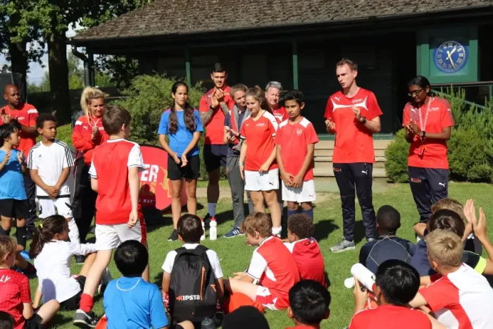 Framed Print : Arsenal Soccer School 2017: Train at Arsenal FC - Residential Camp