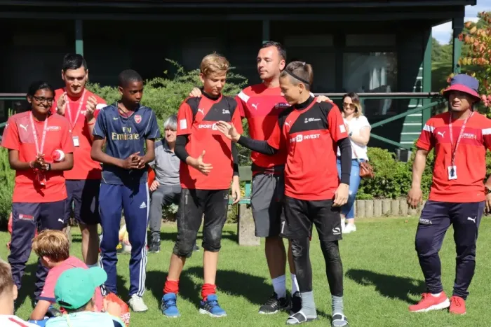 Framed Print : Arsenal Soccer School 2017: Train with Arsenal FC - Residential Camp