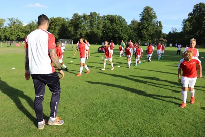 Framed Print : Arsenal Soccer School 2017: Train with Arsenal FC - Residential Camp