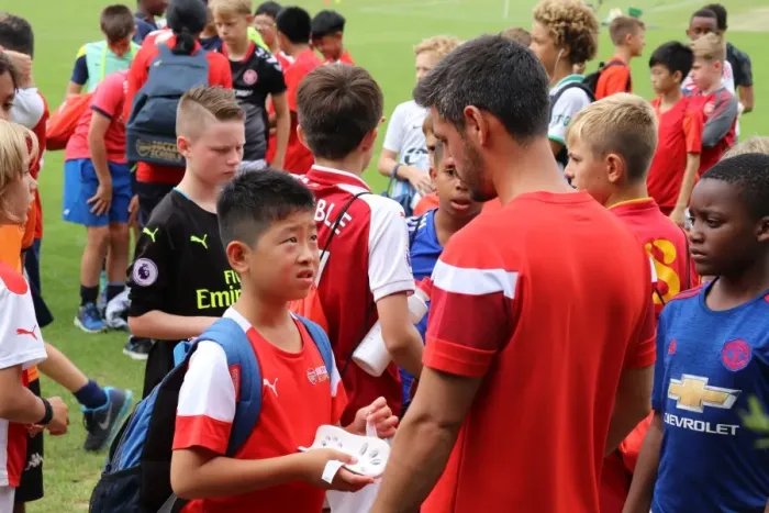 Framed Print : Arsenal Soccer School 2017: Train at Arsenal Football Club's Residential Camp Framed Print : Arsenal Soccer School 2017: Train at Arsenal Football Club's Residential Camp
