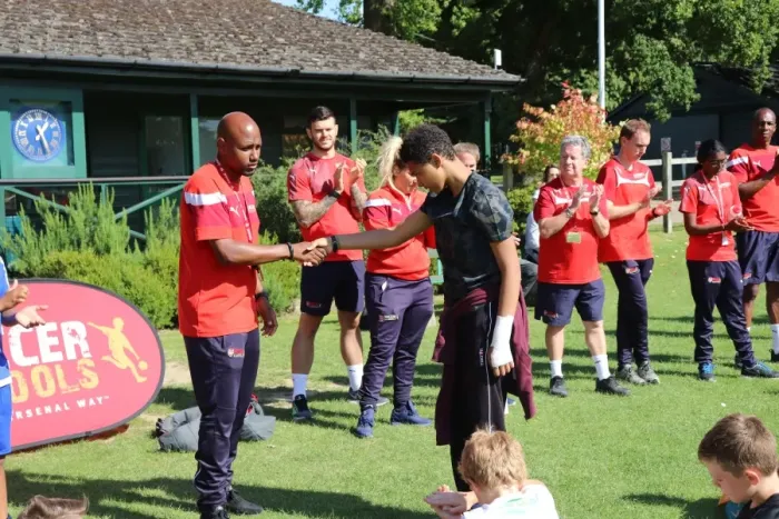 Framed Print : Arsenal Soccer School 2017: Train with Arsenal Pros - Residential Camp Framed Print : Arsenal Soccer School 2017: Train with Arsenal Pros - Residential Camp
