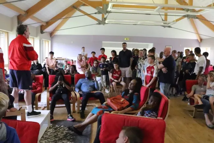 Framed Print : Arsenal Soccer Schools Residential Camp 2017: Train with Arsenal FC Framed Print : Arsenal Soccer Schools Residential Camp 2017: Train with Arsenal FC