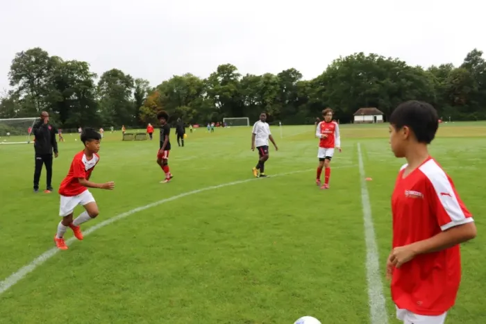 Framed Print : Arsenal Soccer Schools Residential Camp 2017: Train with Arsenal FC Framed Print : Arsenal Soccer Schools Residential Camp 2017: Train with Arsenal FC
