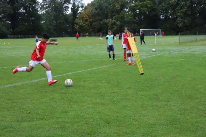 Framed Print : Arsenal Soccer Schools Residential Camp 2017: Train with Arsenal FC