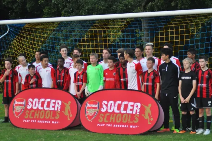 Framed Print : Arsenal Soccer Schools: Unforgettable Residential Week 2 at Arsenal Football Club