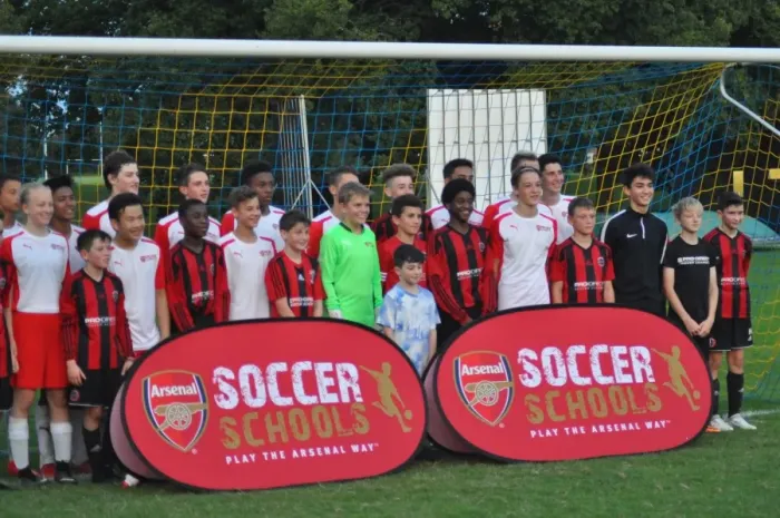 Framed Print : Arsenal Soccer Schools: Unforgettable Residential Week 2 at Arsenal Football Club Framed Print : Arsenal Soccer Schools: Unforgettable Residential Week 2 at Arsenal Football Club