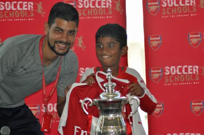 Framed Print : Arsenal Soccer Schools: Unforgettable Residential Week 2 Experience at Arsenal Football Club
