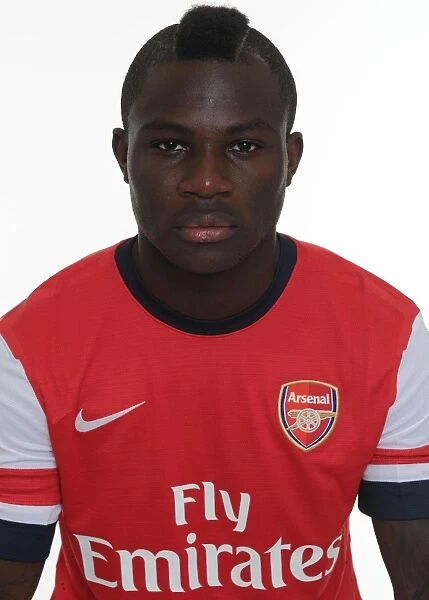 Arsenal Squad 2013-14: Emmanuel Frimpong at Team Photocall