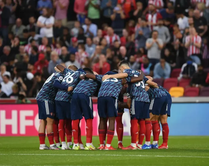Framed Print : Arsenal Squad Gears Up for Brentford Clash in 2021-22 Premier League Framed Print : Arsenal Squad Gears Up for Brentford Clash in 2021-22 Premier League