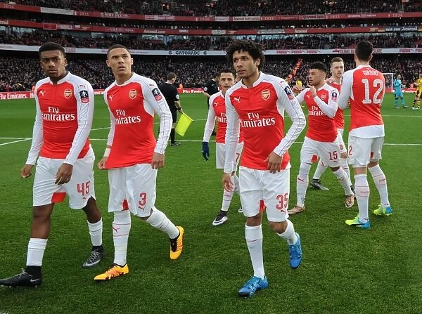 Arsenal Squad Prepares: Arsenal vs Burnley, FA Cup Fourth Round