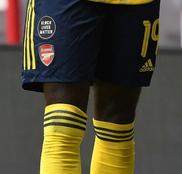 Arsenal Stands with Black Lives Matter: FA Cup Quarterfinal vs. Sheffield United (June 2020)