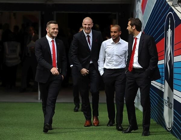 Arsenal Stars Reunite with Former Teammate Senderos before FA Cup Final vs Aston Villa