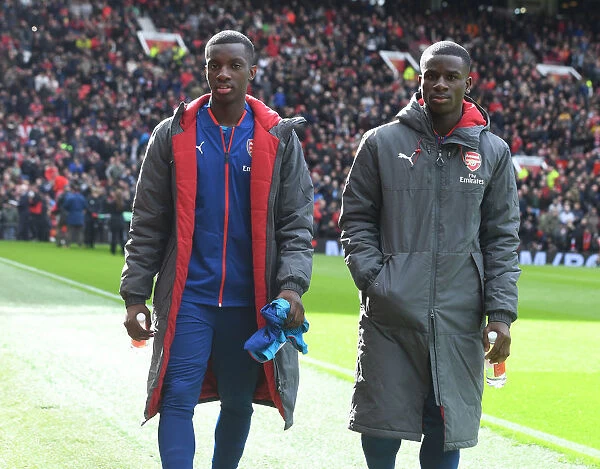 Arsenal Substitutes Eddie Nketiah and Jordi Osei-Tutu Before Manchester United Clash, Premier League 2017-18