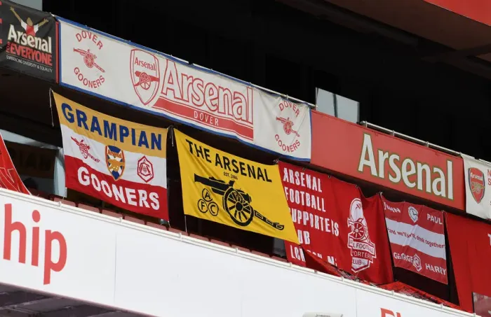 Framed Print : Arsenal Supporters Unite: Arsenal FC vs Norwich City, Premier League 2019-2020, Emirates Stadium