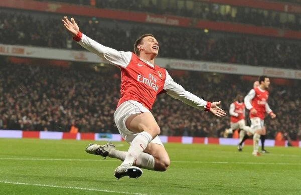 Arsenal Takes the Lead: Koscielny's Game-Winning Goal (2-1)