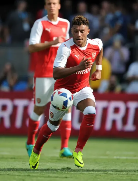 Framed Print : Arsenal Takes on MLS All-Stars in 2016 Showdown (Arsenal vs MLS All-Stars 2016)