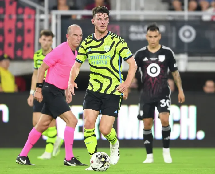 Framed Print : Arsenal Takes on MLS All-Stars in 2023