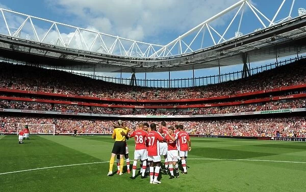The Arsenal team. Arsenal 4:1 Portsmouth, Barclays Premier League