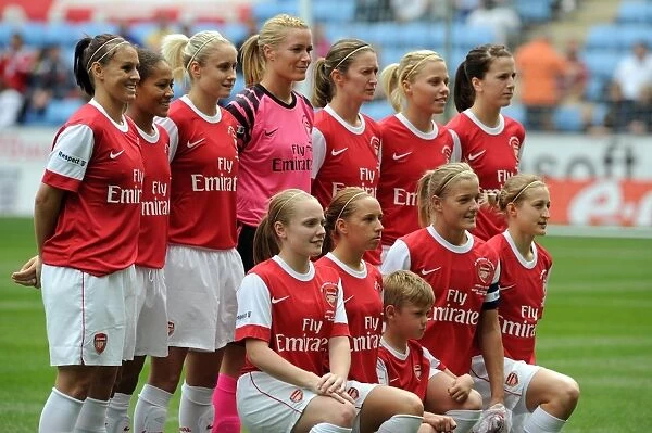Arsenal Team Group. Arsenal Ladies 2:0 Bristol Academy. Womens FA Cup Final