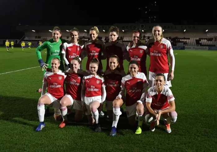 Framed Print : Arsenal team before the match