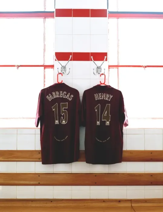 Framed Print : Arsenal Team Unity: Preparing for Victory in the Home Changeroom, Highbury, London, 2006 Framed Print : Arsenal Team Unity: Preparing for Victory in the Home Changeroom, Highbury, London, 2006