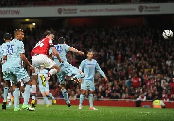 Arsenal Thrash Coventry: Ignasi Miquel's Header Seals 5-0 Capital One Cup Victory