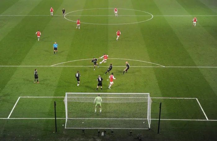 Framed Print : Arsenal Thrashes Leyton Orient 5-0 in FA Cup Fifth Round Replay at Emirates Stadium Framed Print : Arsenal Thrashes Leyton Orient 5-0 in FA Cup Fifth Round Replay at Emirates Stadium