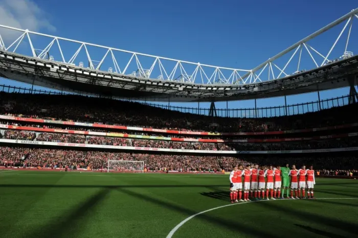 Framed Print : Arsenal and Tottenham Honor Remembrance Day Before Premier League Clash at Emirates Stadium