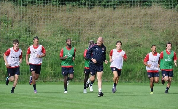 Arsenal Training, Bad Waltersdorf, Austria, 2010: Pre-Season Intensive Sessions