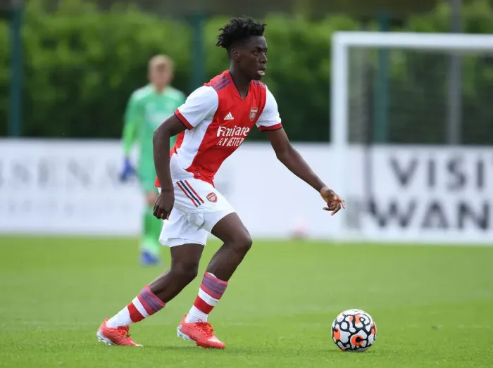 Framed Print : Arsenal Training: Sambi in Action during Arsenal vs. Watford Pre-Season Friendly Framed Print : Arsenal Training: Sambi in Action during Arsenal vs. Watford Pre-Season Friendly
