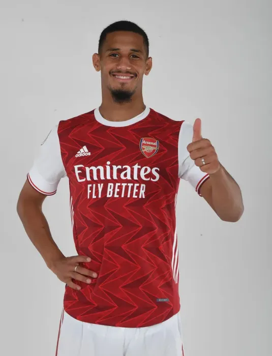 Framed Print : Arsenal Training: William Saliba Focuses Ahead of 2020-21 Season