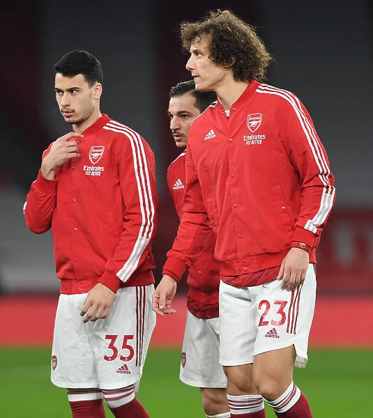 Arsenal Trio Prepares for Manchester United Showdown at Empty Emirates Stadium (2020-21)