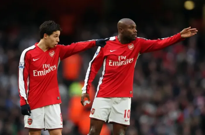Framed Print : Arsenal Triumph: Nasri and Gallas Lead 3-0 Victory Over Aston Villa in Barclays Premier League Framed Print : Arsenal Triumph: Nasri and Gallas Lead 3-0 Victory Over Aston Villa in Barclays Premier League