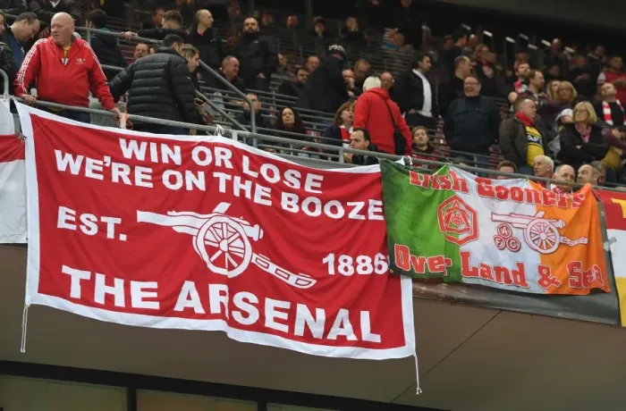 Framed Print : Arsenal Triumphs in Europa Cup Clash at Koln: Uniting Fans in Victory Framed Print : Arsenal Triumphs in Europa Cup Clash at Koln: Uniting Fans in Victory