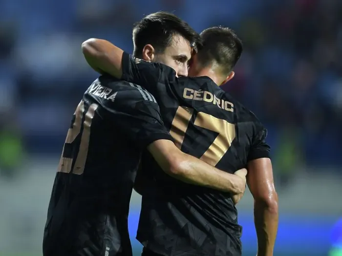 Framed Print : Arsenal Triumphs over Olympique Lyonnais in Dubai Super Cup: Fabio Vieira's Hat-trick