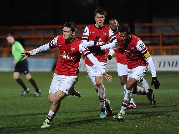 Arsenal U19 Triumph: Toral, Angha, Olsson Celebrate Goals Against Athletico Bilbao in NextGen Series