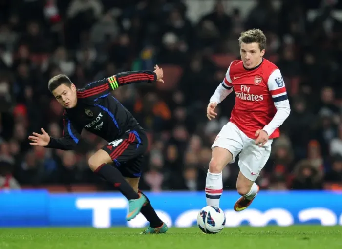 Framed Print : Arsenal U19 vs CSKA U19: Thomas Eisfeld Faces Off Against Yury Bavin in NextGen Series Quarterfinal Framed Print : Arsenal U19 vs CSKA U19: Thomas Eisfeld Faces Off Against Yury Bavin in NextGen Series Quarterfinal