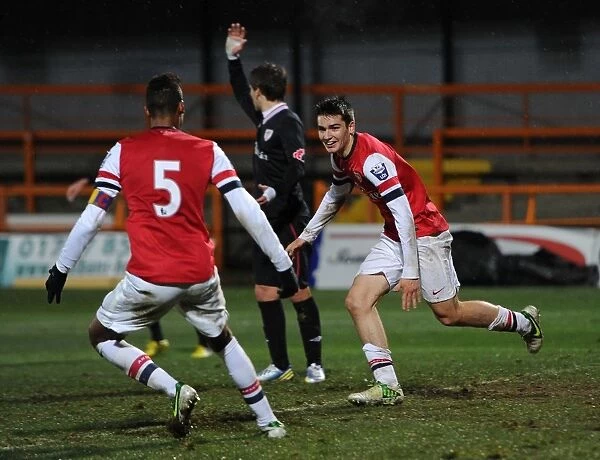 Arsenal U19s Celebrate Victory: Toral and Angha's Goals Against Athletico Bilbao in NextGen Series