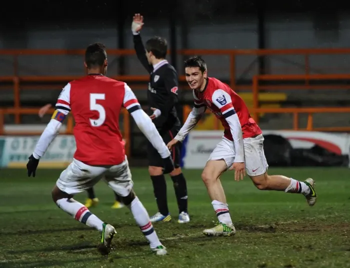 Framed Print : Arsenal U19s Celebrate Victory: Toral and Angha's Goals Against Athletico Bilbao in NextGen Series Framed Print : Arsenal U19s Celebrate Victory: Toral and Angha's Goals Against Athletico Bilbao in NextGen Series