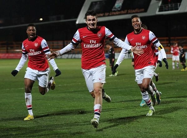 Arsenal U19s Triumph: Toral, Akpom, Angha Celebrate Goals Against Athletico Bilbao U19 - NextGen Series