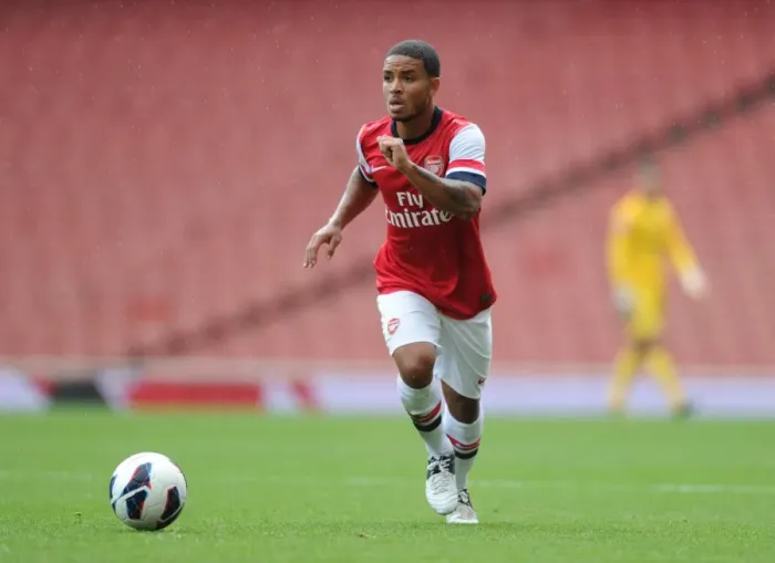 Framed Print : Arsenal U21s vs Blackburn Rover U21s: Clash at Emirates Stadium, 2012-13 Season