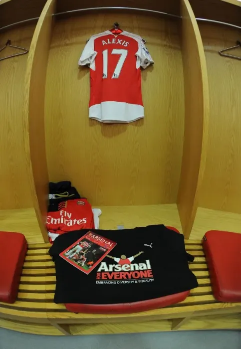 Framed Print : Arsenal United: Arsenal for Everyone - Arsenal vs. Everton (2015 / 16)