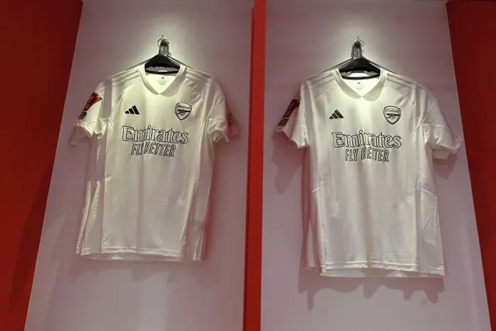 Framed Print : Arsenal United Against Knife Crime: All-White Kit Debut vs. Liverpool in FA Cup Match, 2024