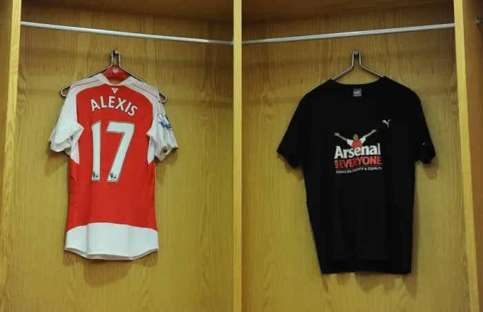 Framed Print : Arsenal Unity: Arsenal for Everyone - Arsenal vs. Everton (2015 / 16) Framed Print : Arsenal Unity: Arsenal for Everyone - Arsenal vs. Everton (2015 / 16)