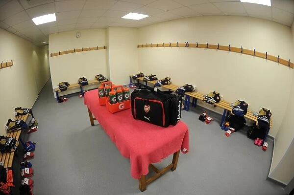 Arsenal: Unity in the Changing Room Before the West Bromwich Albion Match (2015-16)