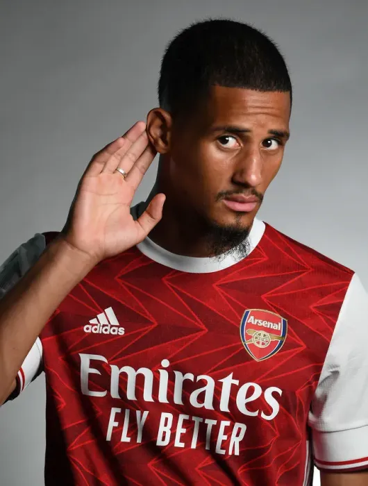 Framed Print : Arsenal Unveils William Saliba: First Team 2020-21 Photocall Framed Print : Arsenal Unveils William Saliba: First Team 2020-21 Photocall