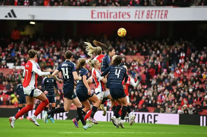 Framed Print : Arsenal v Aston Villa - Barclays Women's Super League